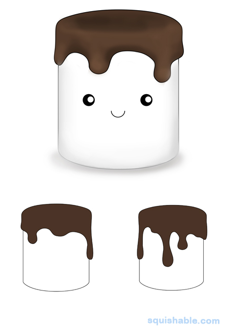 : Squishable Chocolate Marshmallow