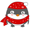 Squishable Christmas Penguin