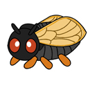 Squishable Cicada