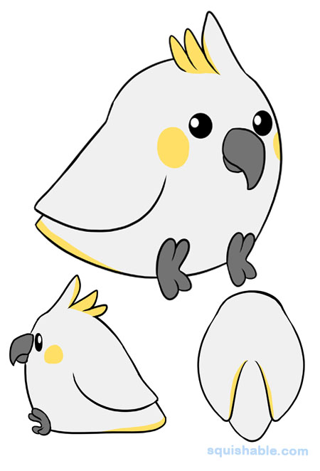 Squishable Cockatoo