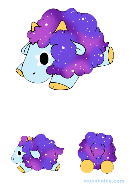Squishable Cosmic Sheep
