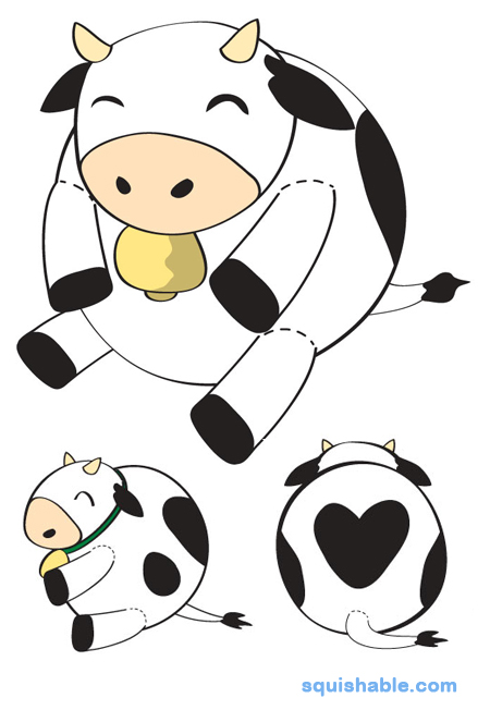 Squishable Hungry Cow