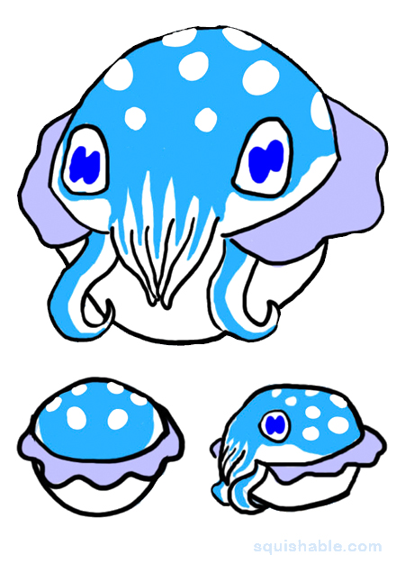 Squishable Cute Cuttlefish