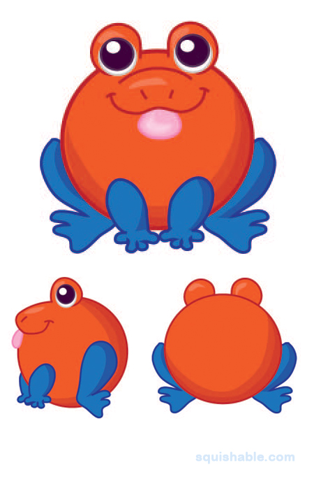 Squishable Strawberry Frog