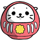 Squishable Daruma Seal