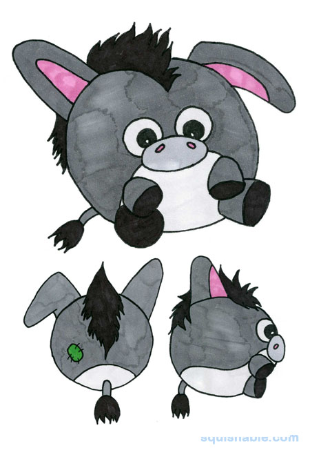 Squishable Donkey