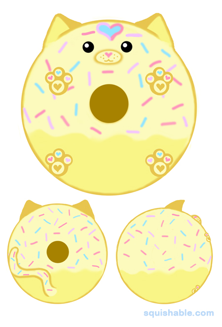 Squishable Donut Cat