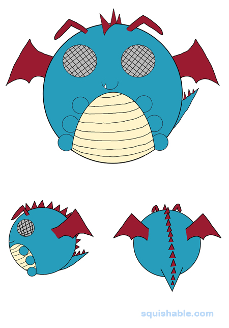 Squishable Baby Dragon-Bug