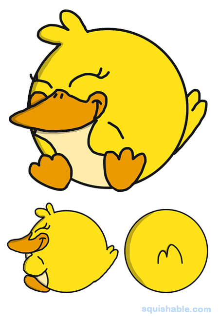 Squishable Yellow Duckling