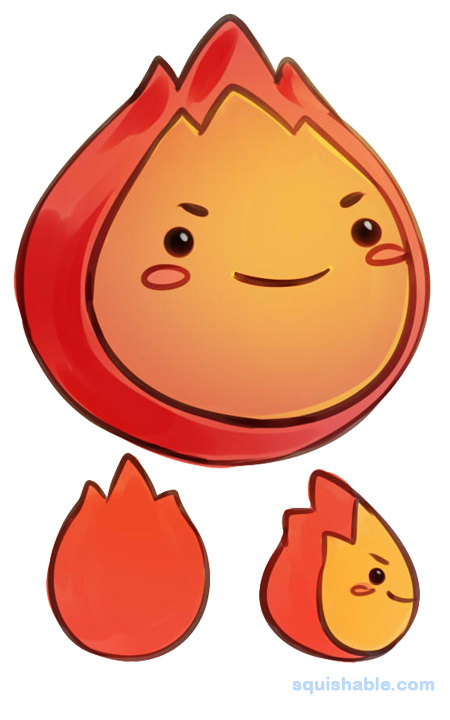 Squishable Flame