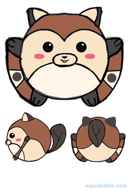 Squishable Flying Squirrel