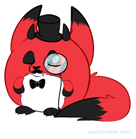 Squishable Fancy Horned Fox
