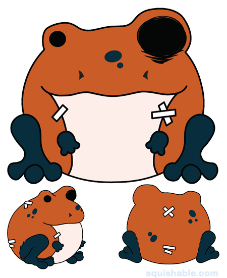 Squishable Psycho Frog