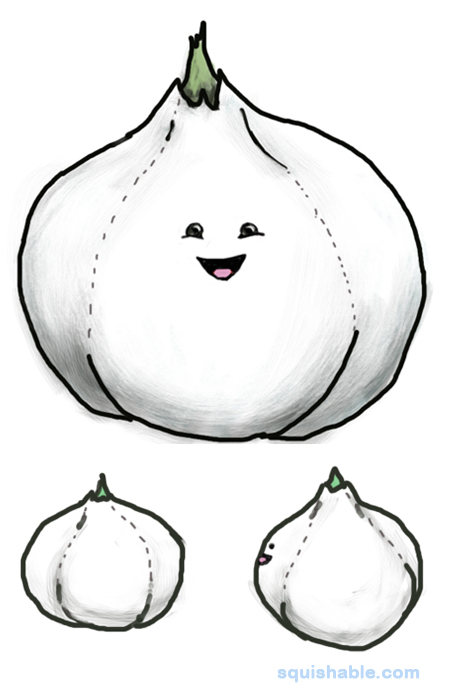 Squishable Garlic
