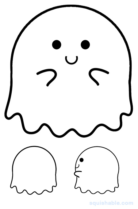 Squishable Ghost