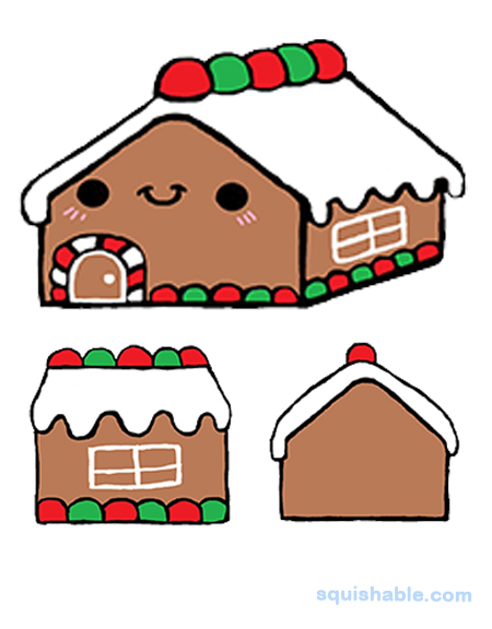 Squishable Gingerbread House