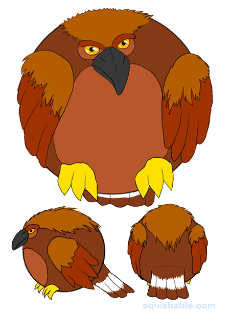 Squishable Golden Eagle
