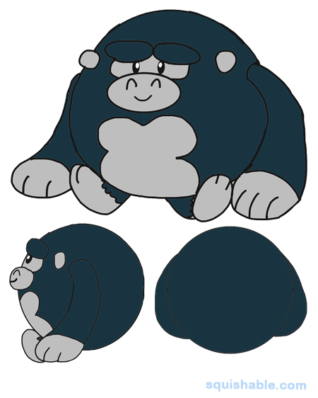 Squishable Gorilla