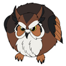Squishable Great Horned Owl
