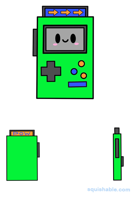 Squishable Green Gamer