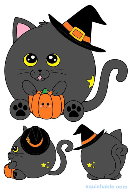 Squishable Halloween Kitten