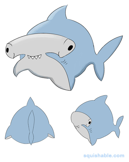 Squishable Hammerhead Shark