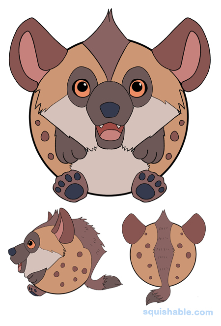 Squishable Hyena
