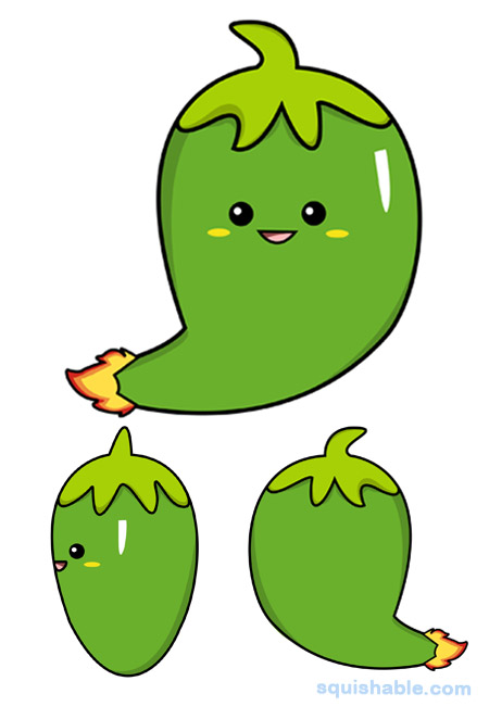 Squishable Jalapeo Pepper