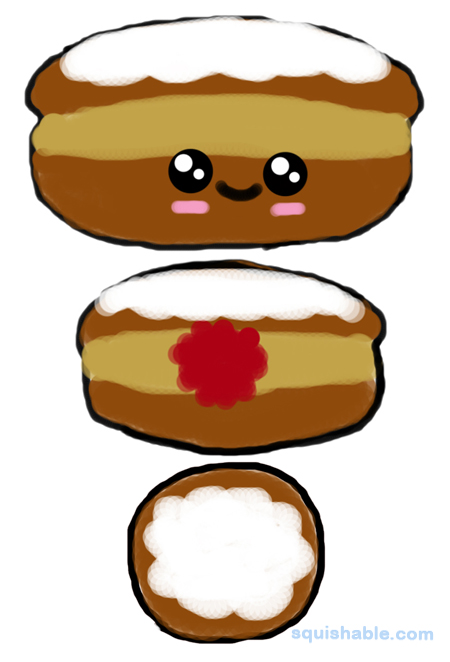 Squishable Jelly Donut