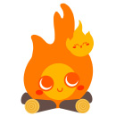 Squishable Kenny Campfire and Lil Spark