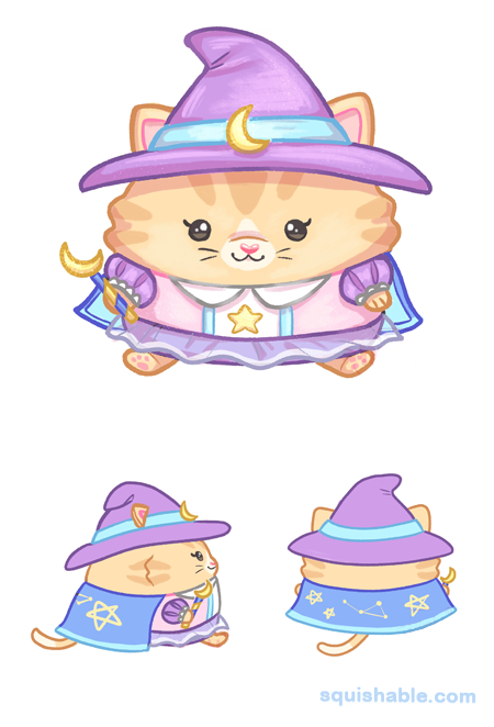 Squishable Kitty Witch