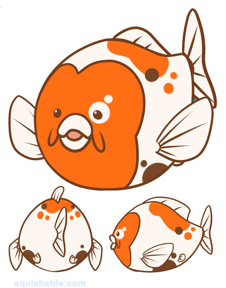 Squishable Koi Fish