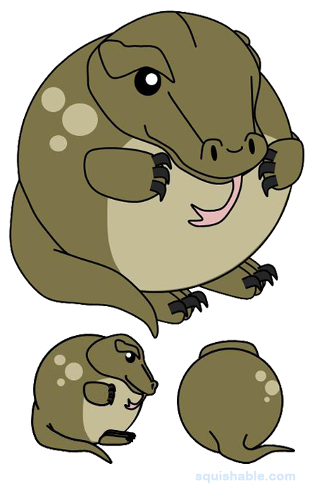 Squishable Komodo Dragon
