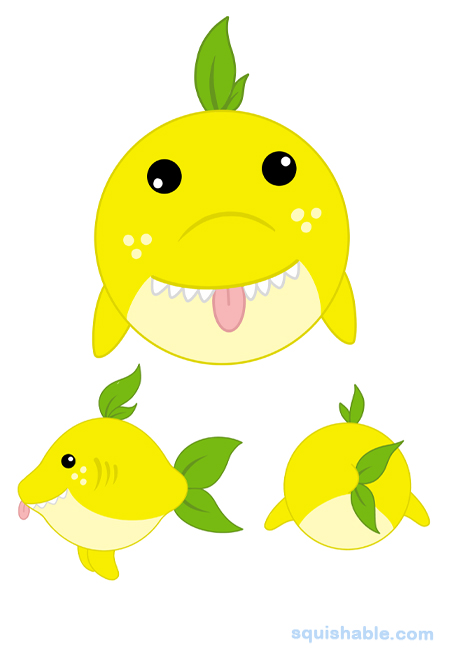 Squishable Lemon Shark