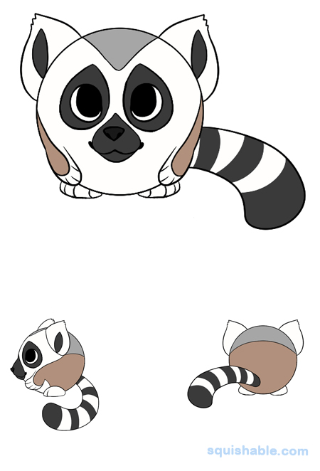Squishable Lemur