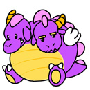 Squishable Lindworm and Drac the two headed dragon thumbnail