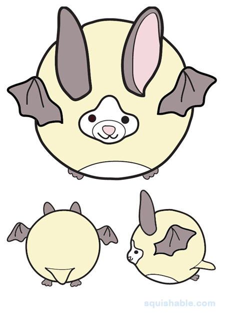 Squishable Long-Eared Bat