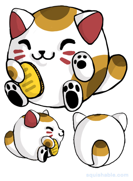 Squishable Lucky Cat