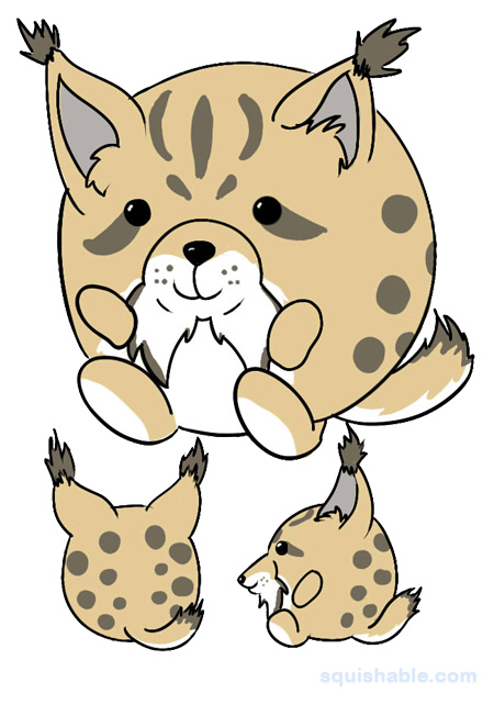 Squishable Lynx