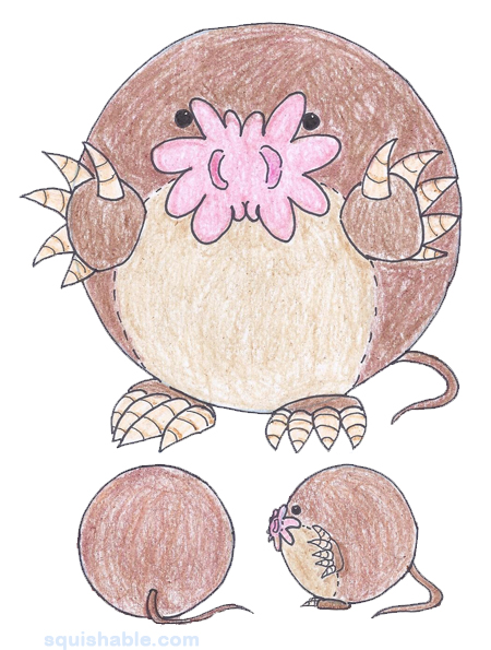 Squishable Star-Nosed Mole