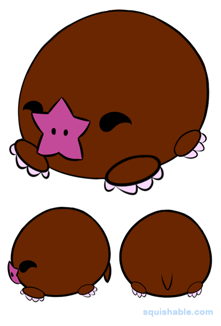 Squishable Star Nosed Mole