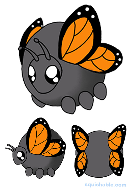 Squishable Monarch Butterfly