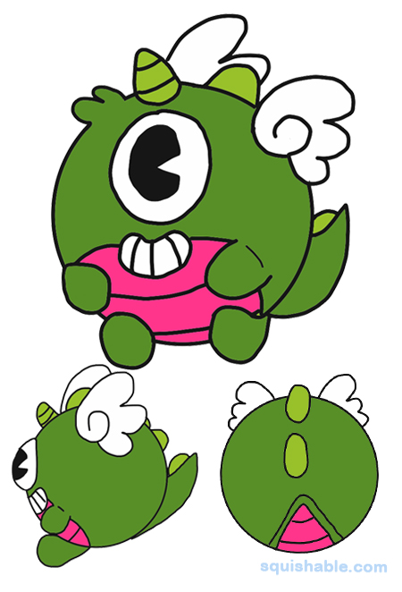 Squishable One-Eyed Monster