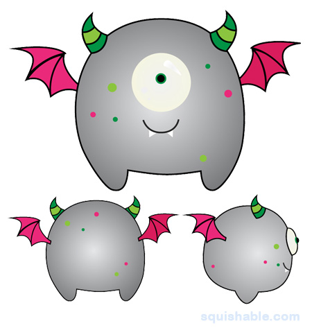 Squishable Flappy Monster
