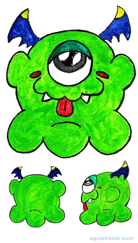 Squishable Squish Monster
