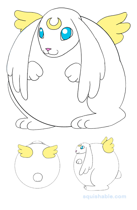 Squishable Moon Rabbit