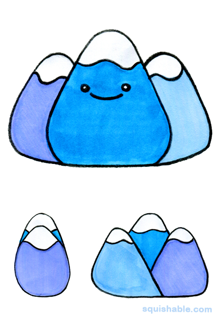 Squishable Mountains