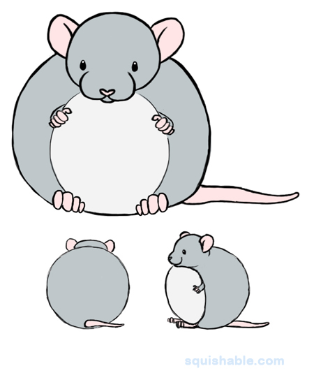 Squishable Fancy Mouse