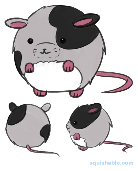 Squishable Spotty Mouse