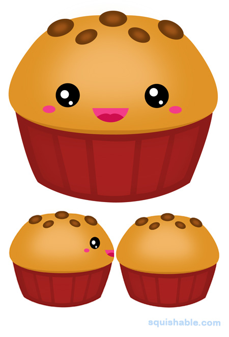 Squishable Chocolate Chip Muffin